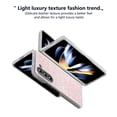 thumbnail image 2 of Dteck for Samsung Galaxy Z Fold 6 Glitter Case, Luxury Bling Sparkle Matte Soft Clear TPU Bumper Slim Thin Shockproof Women Girls Cover for Galaxy Z Fold 6 5G, Peach, 2 of 5