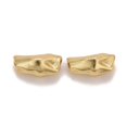 thumbnail image 2 of 50pcs Brass Beads Matte style Twist Nuggets Cadmium Free & Nickel Free & Lead Free Long-Lasting golden 10x5x5mm Hole: 1mm, 2 of 3