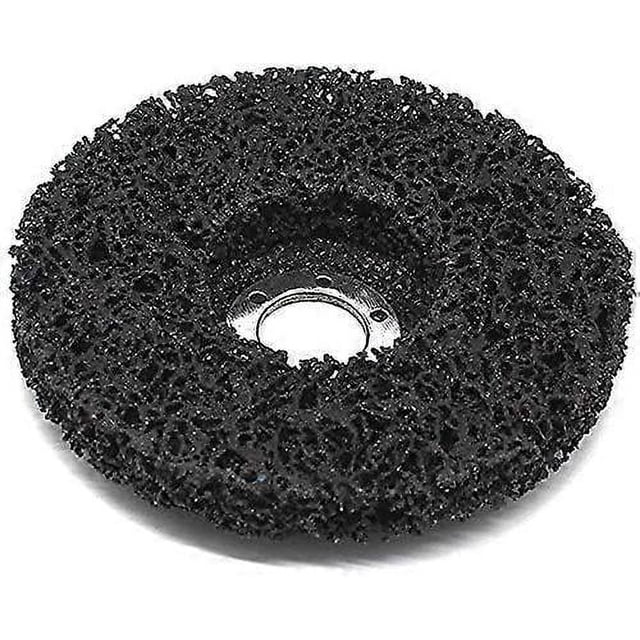 Set of 5 cleaning discs, diameter: 125 mm, CSD disc, black, extra large, for angle grinderM22