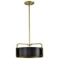 thumbnail image 5 of 60/7842-Nuvo Lighting-Altos - 3 Light Small Pendant-6.25 Inches Tall and 14 Inches Wide-Matte Black Finish, 5 of 12
