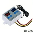 thumbnail image 1 of Termostato digital C/F Controlador de temperatura para incubadora Relé LED 10A, 1 of 8
