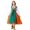 001-Multicolour1429, variant on Traditional Dirndl Dress for Big Girl Bavarian Oktoberfest Midi Dress Festival Wear