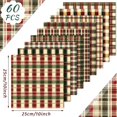 thumbnail image 2 of Paquete de tela FuWeave, acolchado navideño vintage de 25 x 25 cm, 60 unidades, 2 of 6