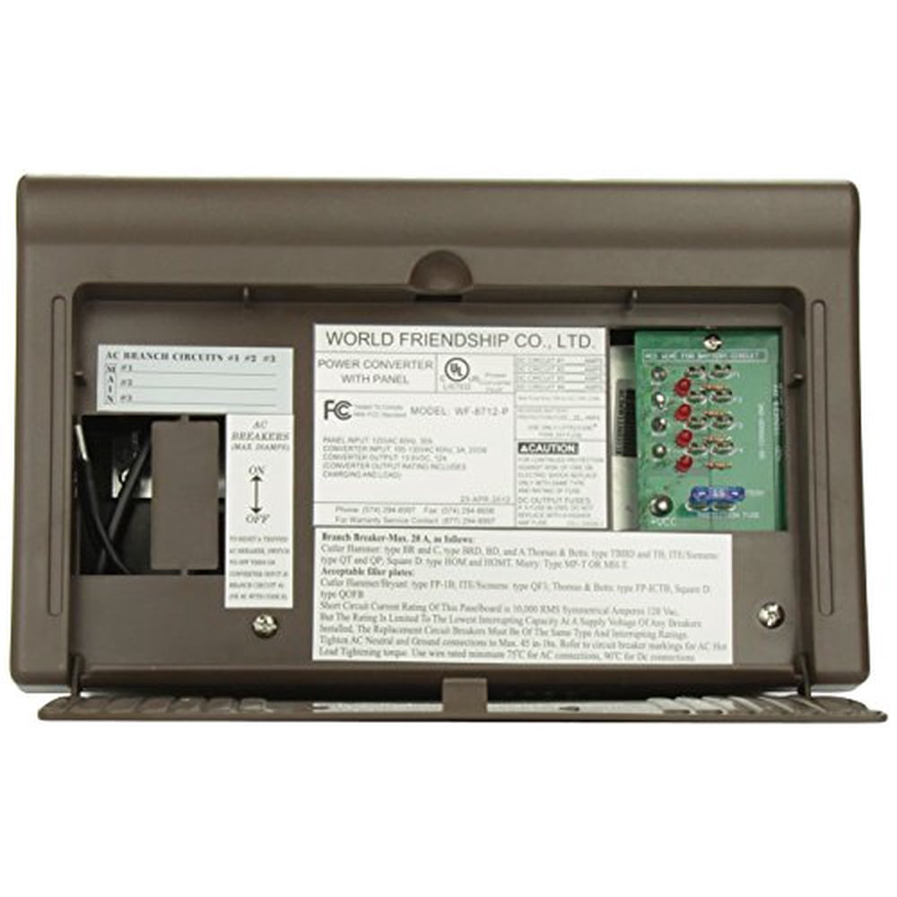 WFCO 8700 Series RV Battery Charger Power Center - Walmart.com