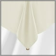 thumbnail image 5 of Lann's Linens 5 Pack 60 x 126 Inch Rectangular Tablecloth, Washable Polyester Fabric Table Cloth for Dining Tables, Restaurants, Weddings - Ivory, 5 of 8