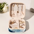 thumbnail image 6 of Dove of Peace Travel Portable Jewelry Stand and Organizer Box - Square Storage Box for Rings, Earrings, Necklaces, Bracelets, and More - Suitable for Girls and Women - Jewelry Boxes for Travel, 6 of 6