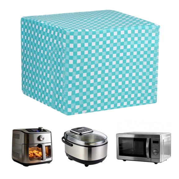 Uxcell Air Fryer Cover 12''x 12''x 15'' - Waterproof Protective Heat-Resistant Rice Cooker Cover Small Appliance Dust Jacket for Air/Fryer/Oven, Blue