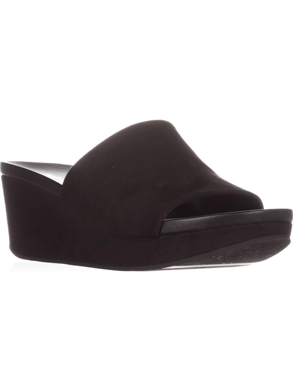 carlos santana black sandals