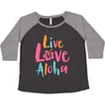 thumbnail image 3 of Inktastic Live Love Aloha Women's Plus Size T-Shirt, 3 of 5