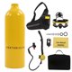 thumbnail image 4 of Kit de tanque de oxígeno de buceo portátil, DIDEEP X4000Plus Kit de tanque de oxígeno de buceo L portátil para tanque de buceo con adaptador de recarga Rendimiento sólido, 4 of 8