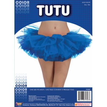 Blue Tutu-Adult Halloween Costume
