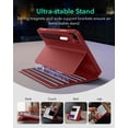 thumbnail image 4 of Funda ESR Shift Magnetic para iPad Pro 12.9 (6.ª y 5.ª gen.), color rojo, 4 of 9