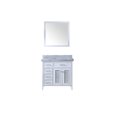 thumbnail image 2 of Ariel D037s-R Kensington 37" Free Standing Vanity Set - Grey, 2 of 7