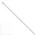 thumbnail image 5 of 925 Sterling Silver 1.2mm Round Snake Chain 24 Inch, 5 of 7