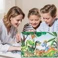 thumbnail image 2 of MeetYTOYS 45 Piece Dinosaur Puzzles, Preschool Learning & Education Toys Birthday Gift Party Supplies Game, 2 of 8