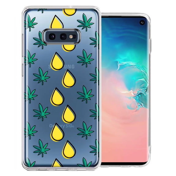 MUNDAZE for Samsung Galaxy S10e Medicinal Drip Design Double Layer Phone Case Cover
