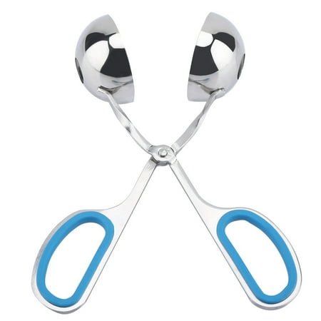 

Blue Large Stainless Steel sticky Meatballs Rice Balls Clip Maker Mold Kitchen Tool
