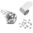 thumbnail image 4 of Pegatinas De Pared De Mosaico Mini Pegatinas De Espejo De Cristal Cuadrado Artesanía Diy Para Decoración De Pared 1464 Uds Advancent HA042570-01, 4 of 6