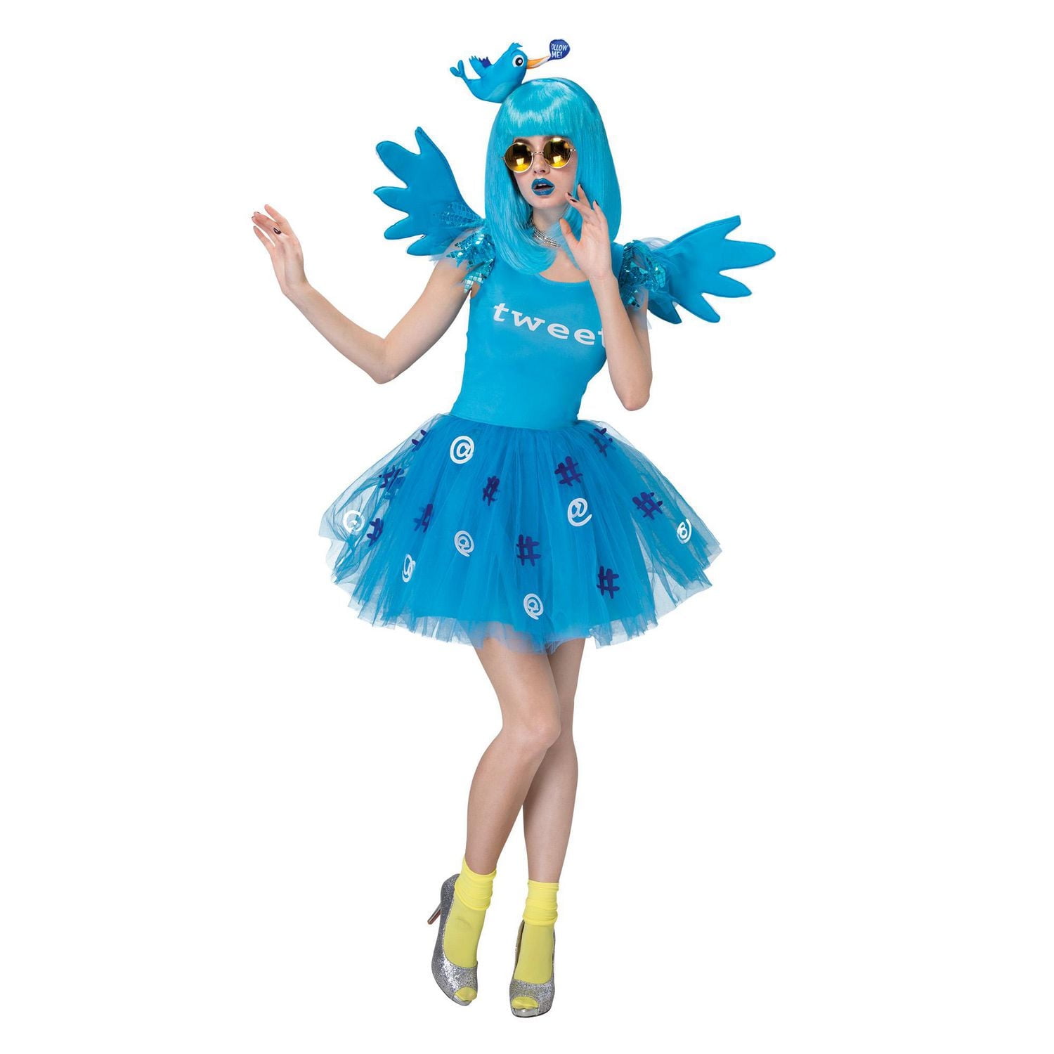 PARTYHOLIC TWEETER SOCIAL COSTUME (LARGE)