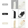 thumbnail image 3 of Curly Elastic Shoelaces Spiral Laces Ribbon For Wedding Bride Shoe Sneaker &More (MPN:45" Black;), 3 of 4
