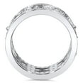 thumbnail image 3 of Pompeii 3ct Diamond Vintage Style Eternity Ring 14K White Gold (G/H,SI2-I1), 3 of 3