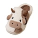 thumbnail image 1 of Zapatillas cálidas de invierno para mujer, Zapatillas de casa antideslizantes con animales de , zapatillas deslizantes para el hogar, , 38 39, 1 of 8