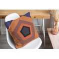 thumbnail image 4 of Hex Orange Accent Pillow by Kavka Designs, 4 of 4