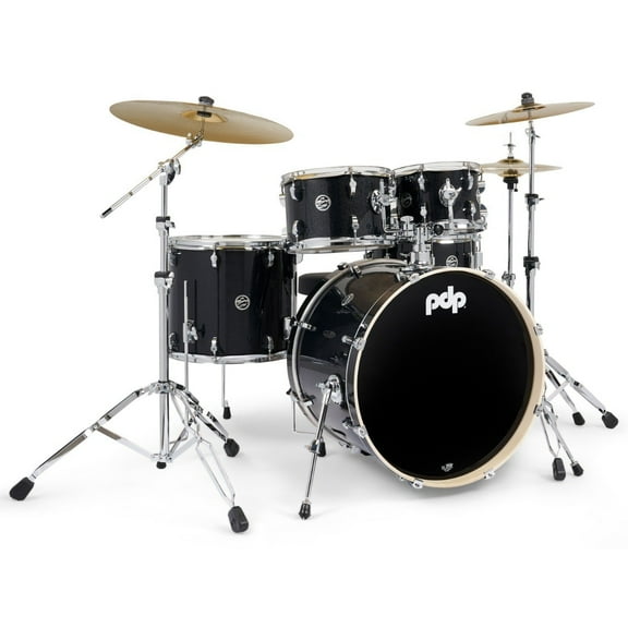 PDP Mainstage 5-Piece Drum Kit Black Sparkle