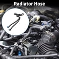 thumbnail image 2 of Unique Bargains Radiator Hose Heater Hose Radiator Outlet Hose Pipe No.XR849443 for Jaguar XF 2006-2016 Rubber Downpipe Black 1 Pc, 2 of 6
