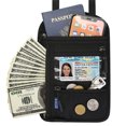 thumbnail image 1 of Tignapoo RFID-Blocking Travel Neck Pouch - Slim Nylon Passport Holder for Secure Document Storage, Ideal for International and Domestic Trips, Available in Multiple Colors, 1 of 6