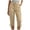 Khaki, variant on Womens Capris with Pockets Loose Fit Casual Capri Pants Dressy Lightweight Ladies Baggy Cargo Pants for Hiking Army Green,S