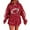 7-Red, variant on Womens Game Day Hooded Sweatshirts Sequin Football Rugby Graphic Hoodie Tops Oversized Long Sleeve 2025 Fall Winter Pullove With Pocket