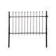 ALEKO DIY Steel 5 x 5 feet Fence Panel Kit ATHENS Style, Black ...