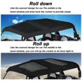thumbnail image 4 of Techo De Lona Suave Mfc Compatible Con Polaris Rzr 4 900 / Xp 4 1000 / Xp 4 Turbo 2014-2023, Parasol De 4 Plazas, Techo Superior Suave, 4 of 5