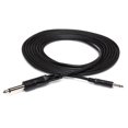 thumbnail image 2 of Hosa Technology 2x 3.5mm TS to 1/4" TS Mono Interconnect Cable, 3', 2 of 7