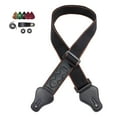 thumbnail image 4 of Adjustable Guitar Strap, Lengthened with Pick Holder, Soft Padded Comfort Guitar Shoulder Straps Belts Adjustable for Bass black, 4 of 8