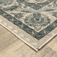 thumbnail image 3 of Oriental Weavers Aberdeen Area Rug - 070I1 - 5'3" x 7'6" - in Beige/ Blue - Vintage Inspired, Stain Resistant, Family and Pet Friendly , Bedroom, Office Rug, 3 of 3