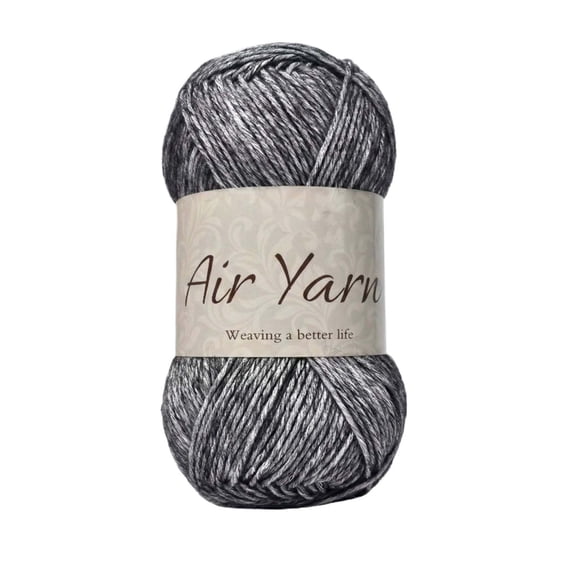 1Pc Yingrou-Air Yarn Weaving A - Hand Knitting Yarn, Soft Crochet Yarn For Diy Crafts, Scarves Hats Sweaters, Ideal For Beginners & Hobbyists - 1 Roll