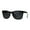 Black (Black), variant on PASTL Sunglasses Polarized Lens Classics Square Designer Fashion Shades Black, Green