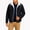 Black, variant on Jackets For Men Winter Sherpa Lined Denim Jacket Button Down With Pockets Workwear Coat Vintage Trendy Weekend Outdoor Outfits