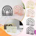 thumbnail image 2 of CUITING Porte-Serviettes pour Table Porte-Serviettes Noirs pour Cuisine Distributeur de Serviettes Porte-Serviettes Moderne pour Cuisine Restaurant Dîner Ferme Extérieur, 2 of 9