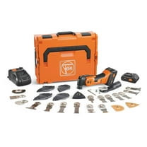 Fein Cordless MultiMaster AMM 700 Max Top 4 Ah AS for Interior Construction and Renovation - Starlock Max Mount, QuickIn System, AMPShare/Bosch 18V Battery Compatible - 71293661090