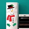 thumbnail image 3 of koolsoo Snowman Refrigerator Sticker Funny Waterproof for Cabinets CT032, 3 of 9