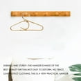 thumbnail image 3 of 2Pcs Rattan Clothes Hanger Nordic Style Kids Garments Organizer Rack Children Hanger Kids Room Decor Hangers for Clothes, 3 of 8