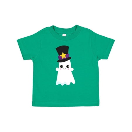 

Inktastic Halloween Ghost Hat Trick or Treat Boo Gift Toddler Boy or Toddler Girl T-Shirt