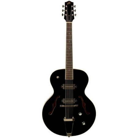 The Loar LH-279 Archtop Guitar with P90 Pickups, Black