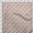 thumbnail image 4 of oneOone Cotton Poplin Dark Peach2 Fabric Floral Sewing Material Print Fabric By The Yard 42 Inch Wide, 4 of 5