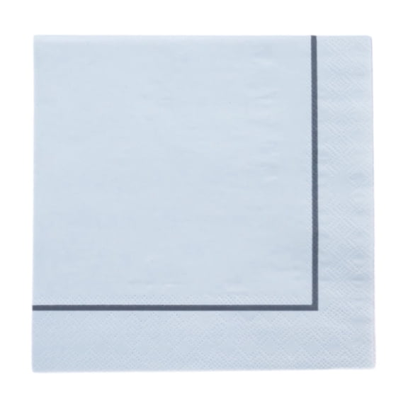 Sky Blue Signature Large Napkins - 20ct