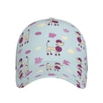 thumbnail image 2 of Balery Baseball Cap Adjustable Size for Running Workouts and Outdoor Activities All Seasons Dad Hat(Poodle Dog), 2 of 9