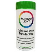 Rainbow Light Calcium Citrate Mini-Tablets -- 120 Mini Tablets